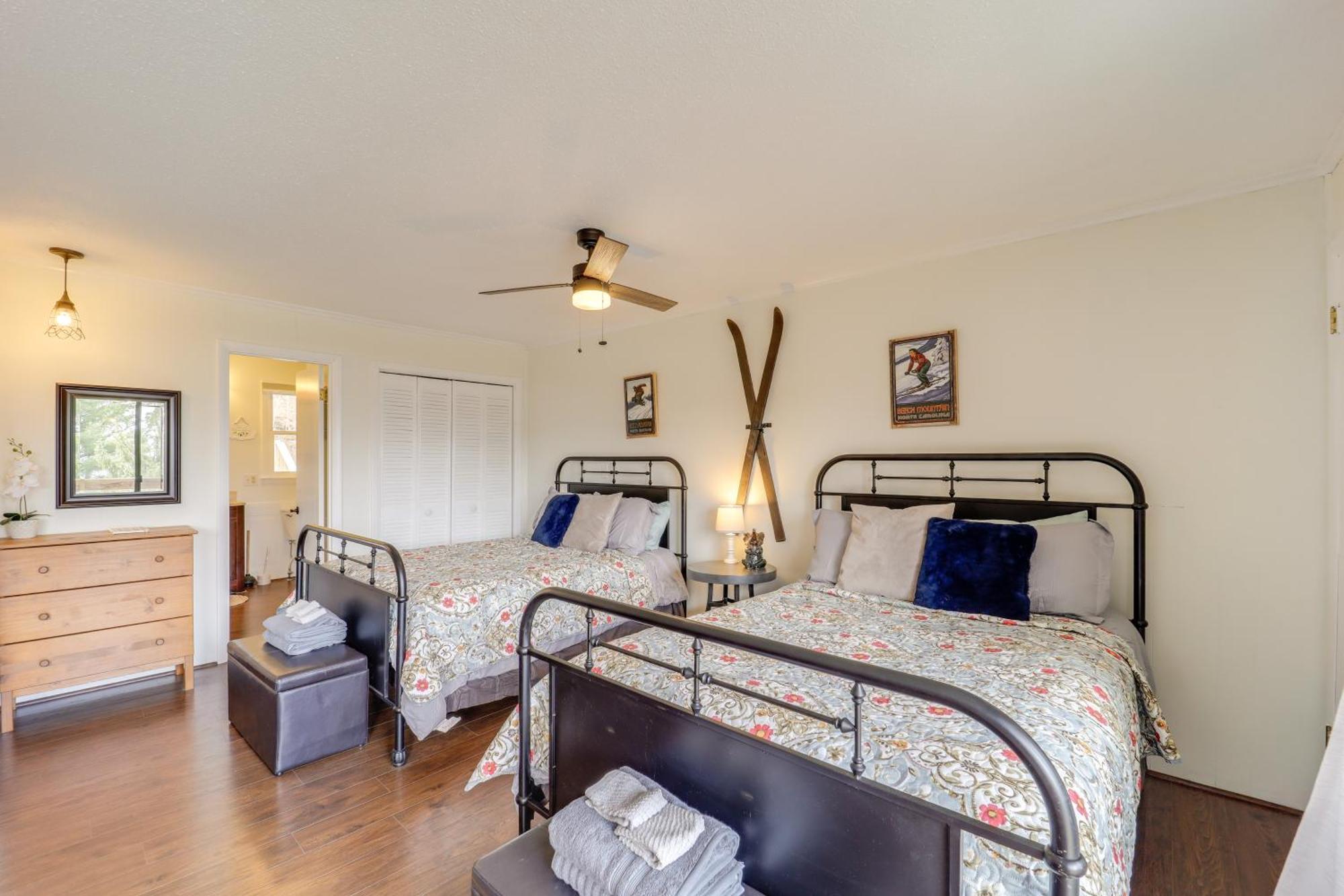 Beech Mountain Studio With Balcony Less Than 1 Mi To Skiing! Екстер'єр фото