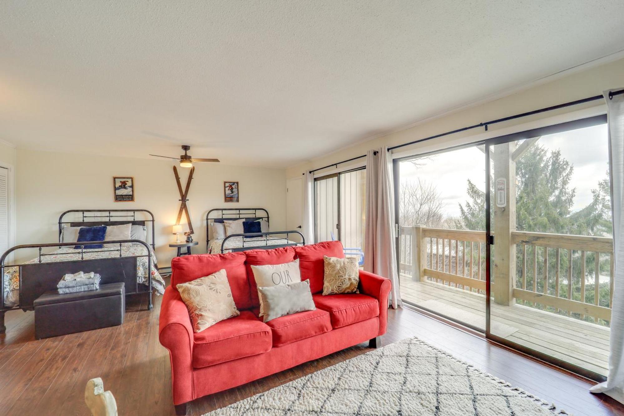 Beech Mountain Studio With Balcony Less Than 1 Mi To Skiing! Екстер'єр фото